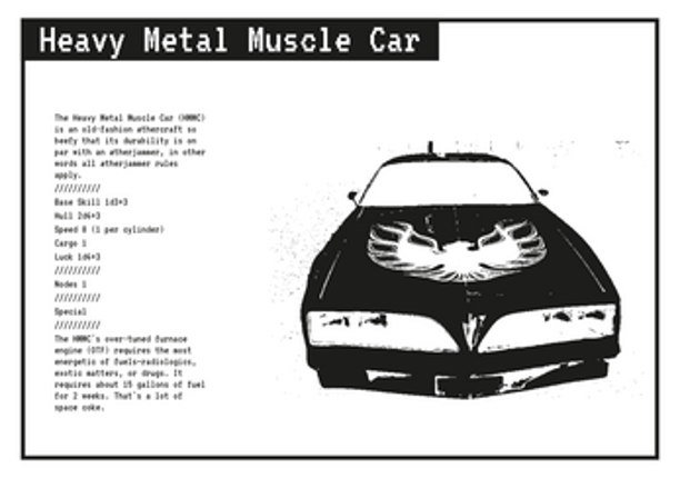 Ætherjack Number 8 Hexdrive Ship Catalog Image