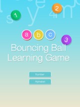 ABC 123 Bouncing Ball Learning Game Image