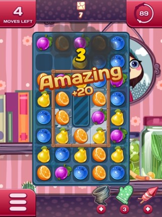 Agnes' Fruits Match-3 Puzzle screenshot