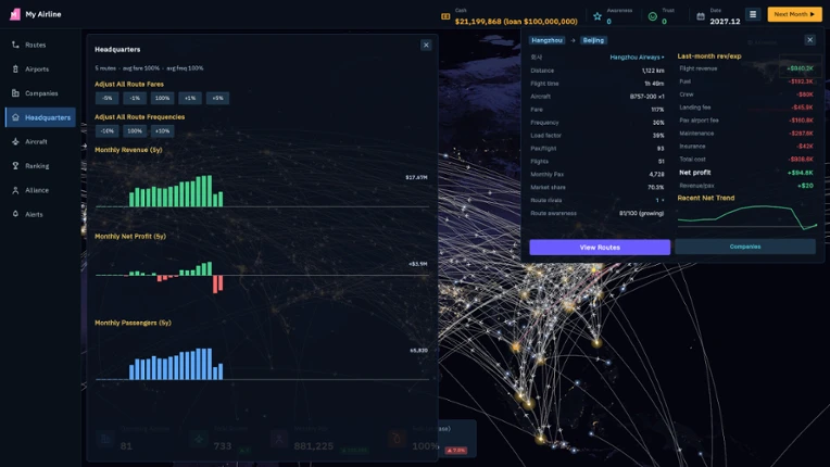 Airline Empire screenshot