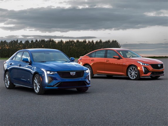 Cadillac CT4-V Jigsaw Puzzle Image