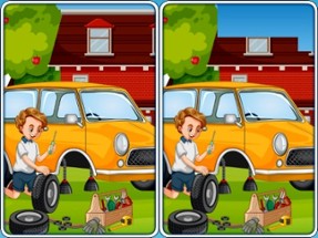 Car Garage Differences Image