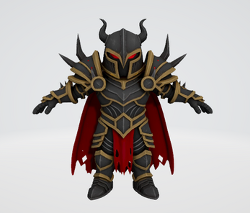 ️ Chibi Dark Bosses & Enemies Pack – Stylized Rigged 3D Characters screenshot
