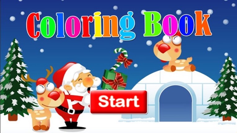 Christmas Drawing and Coloring book for kids Image