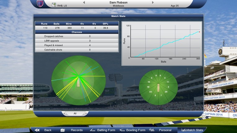 Cricket Captain 2014 screenshot