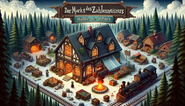 Der Markt des Zahlenmeisters: Händler der Helden Game Cover