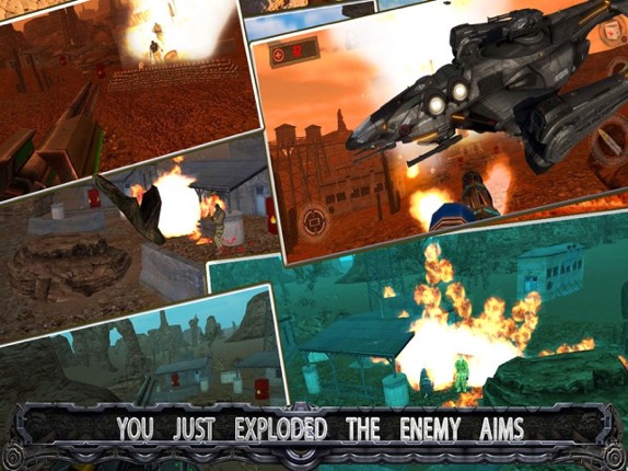 Desert Storm Gunner Shooting 3d screenshot