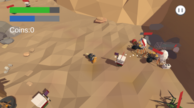 Desert Webs - Prototype screenshot