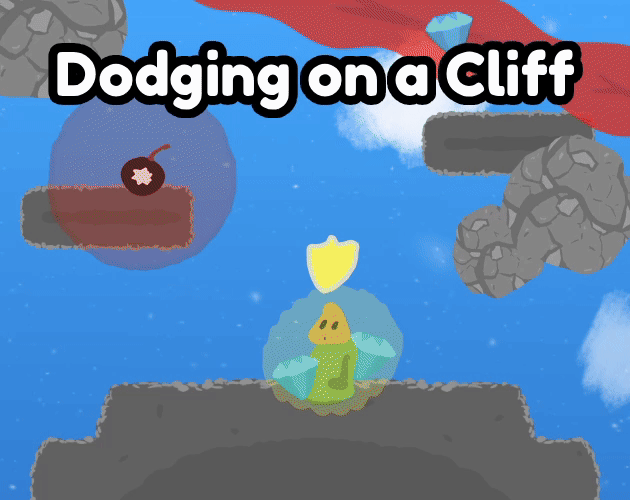 Games like Dodging on a Cliff