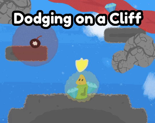 Dodging on a Cliff Image