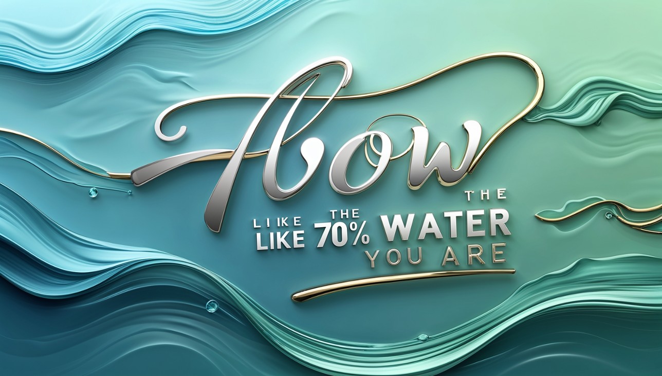 Games like Flow Like the 70% Water You Are - A Quiet System for Creators Who Forgot How to Bend