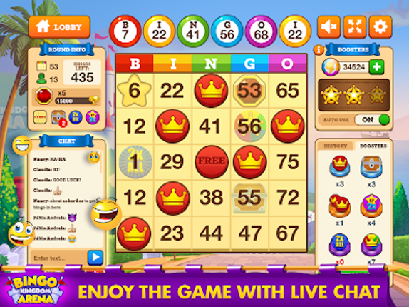 Bingo Kingdom Arena-Tournament Image