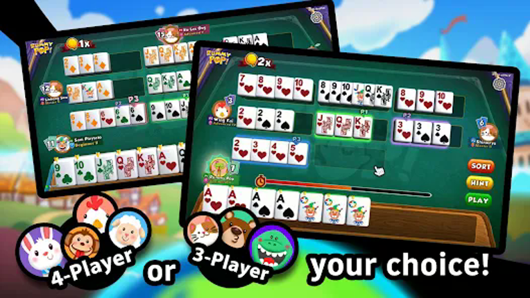 Rummy Pop! Lami Mahjong screenshot