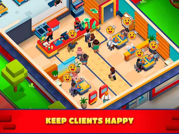 Idle Burger Empire Tycoon—Game screenshot