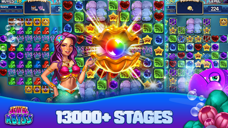 Jewel Abyss: Match3 puzzle Image