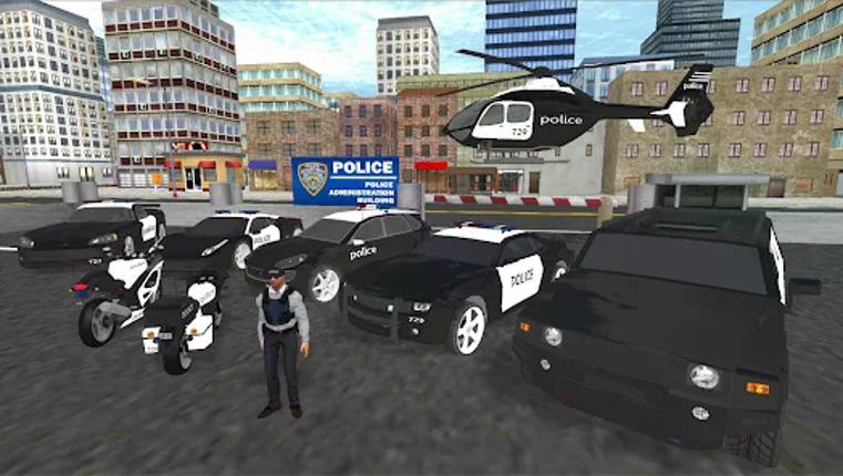 Real Police Car Driving 2023 screenshot