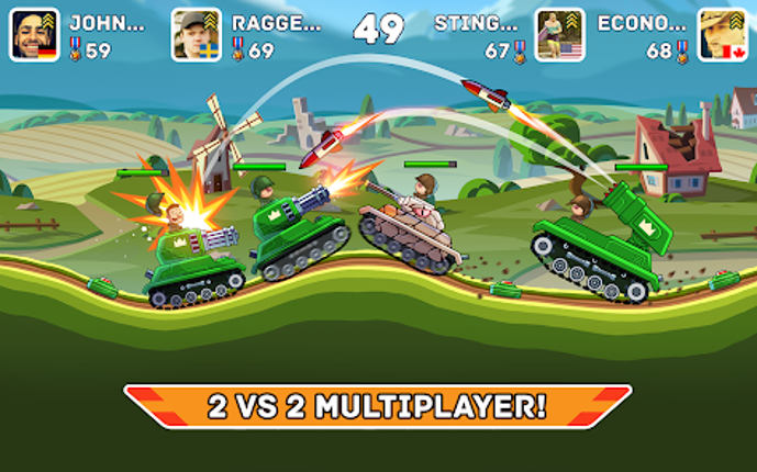 Hills of Steel screenshot