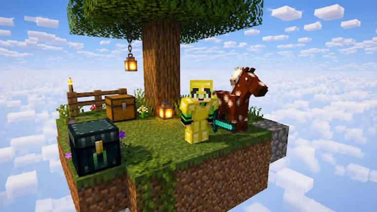 One Block Sky Survival Craft screenshot