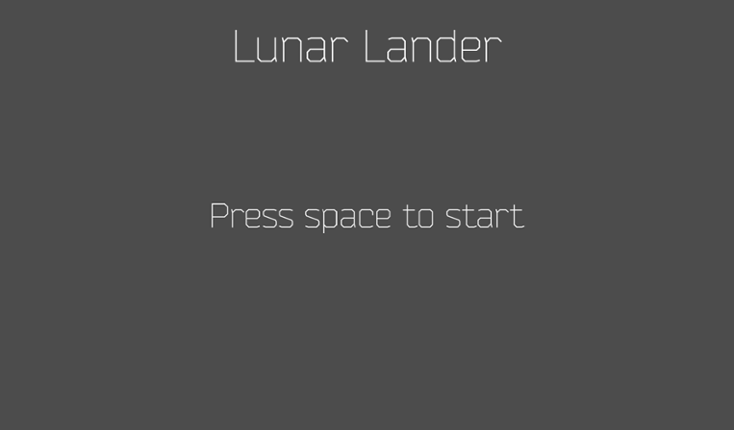 Lunar Lander (BETA) Game Cover