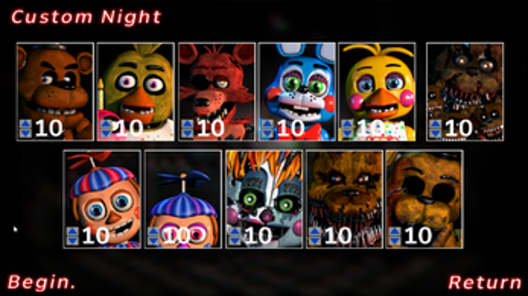 Mini Custom Night #Recall screenshot