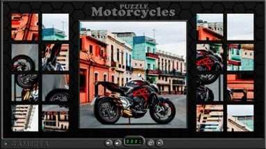 Motorcycles Puzzle Image