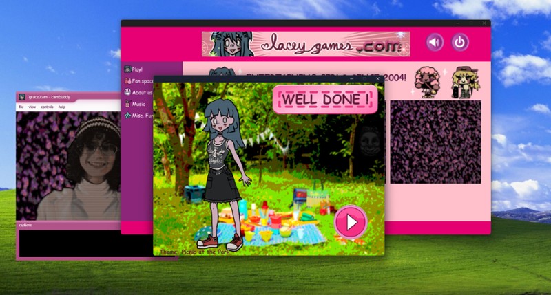 Lacey's Flash Games screenshot