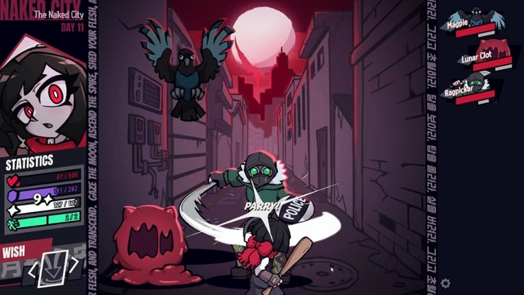 Lunaraxia: Magpie Sings of the World's End screenshot