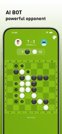 Reversi - AI bot screenshot
