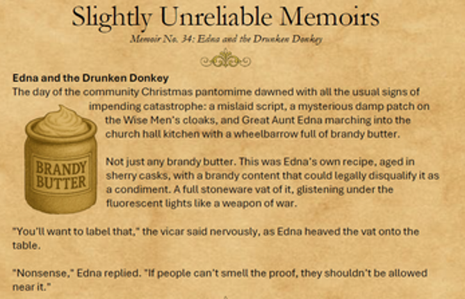 Slightly Unreliable Memoirs - Volume 8 Image