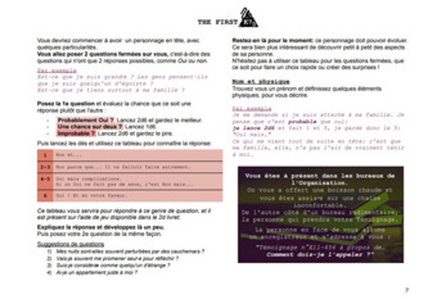 [fr] The First K7 of the Weird Archives - Introduction au jdr SOLO Image