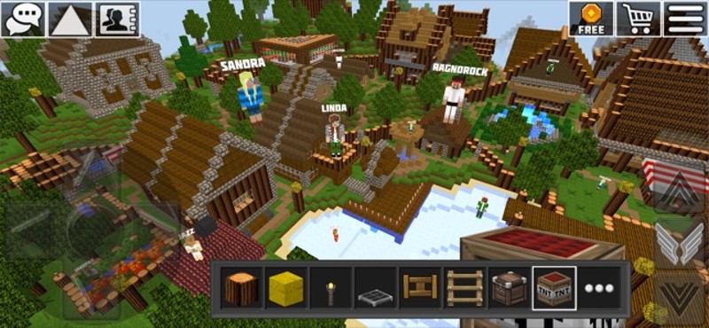 World of Cubes Craft & Mine 3D screenshot