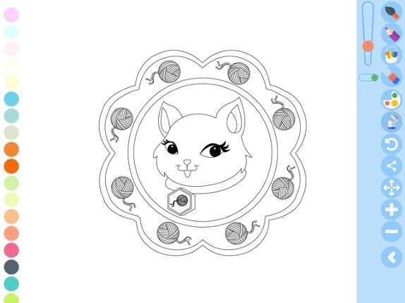 Zen: coloring pages for kids Image