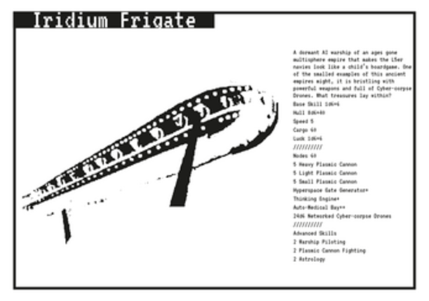 Ætherjack Number 8 Hexdrive Ship Catalog Image