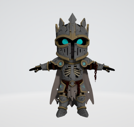 ️ Chibi Dark Bosses & Enemies Pack – Stylized Rigged 3D Characters screenshot
