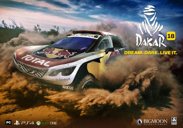 Dakar 18 Game Cover