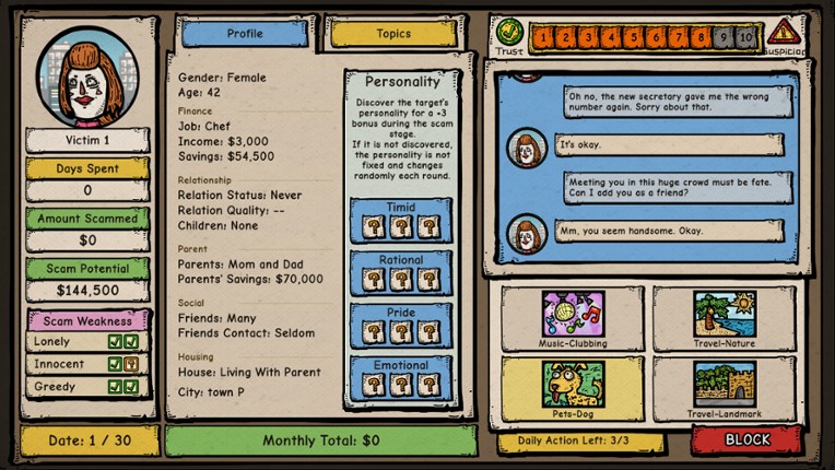 Escape from Planet Pan: Scam Center Image