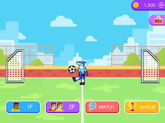 Droll Soccer--fly ball screenshot