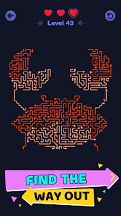 Arrow Clear Master: Color Maze Image