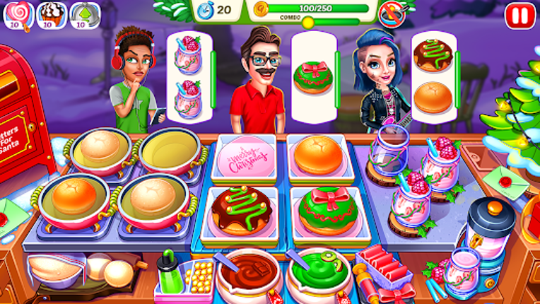 Christmas Fever Cooking Games screenshot
