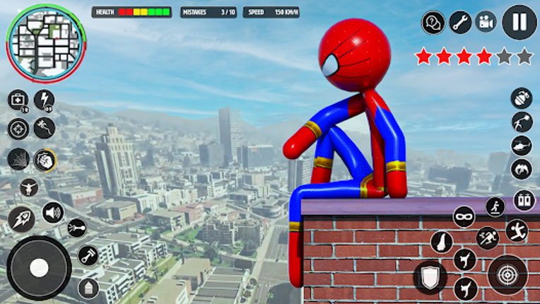 Spider Hero Man: Stickman Game screenshot
