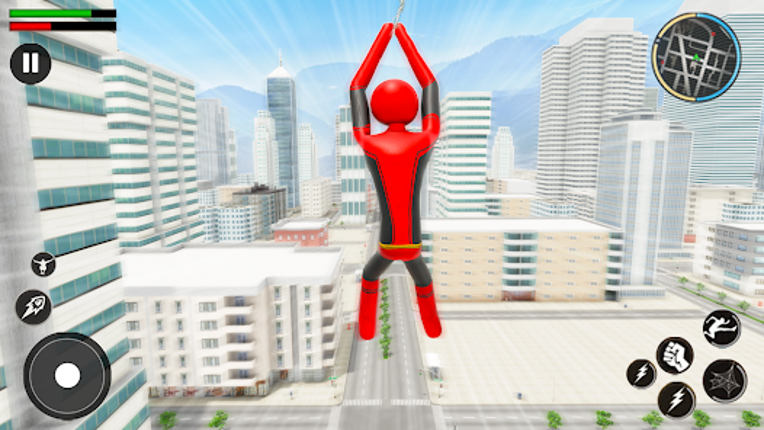 Spider Hero Man: Stickman Game Image