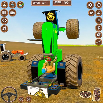 Tractor Game 3d Indian Farming Image