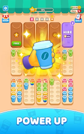 Coffee Color Stack screenshot