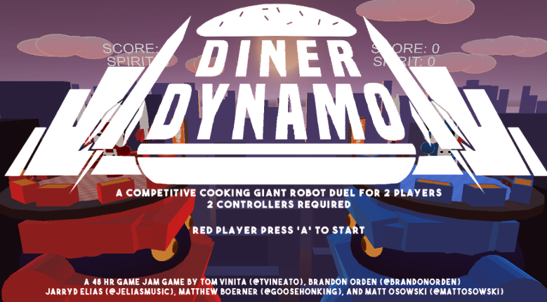 Diner Dynamo Game Cover