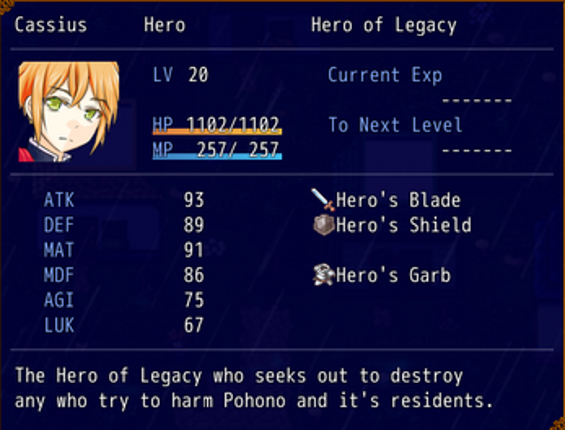 The Hero of Legacy screenshot