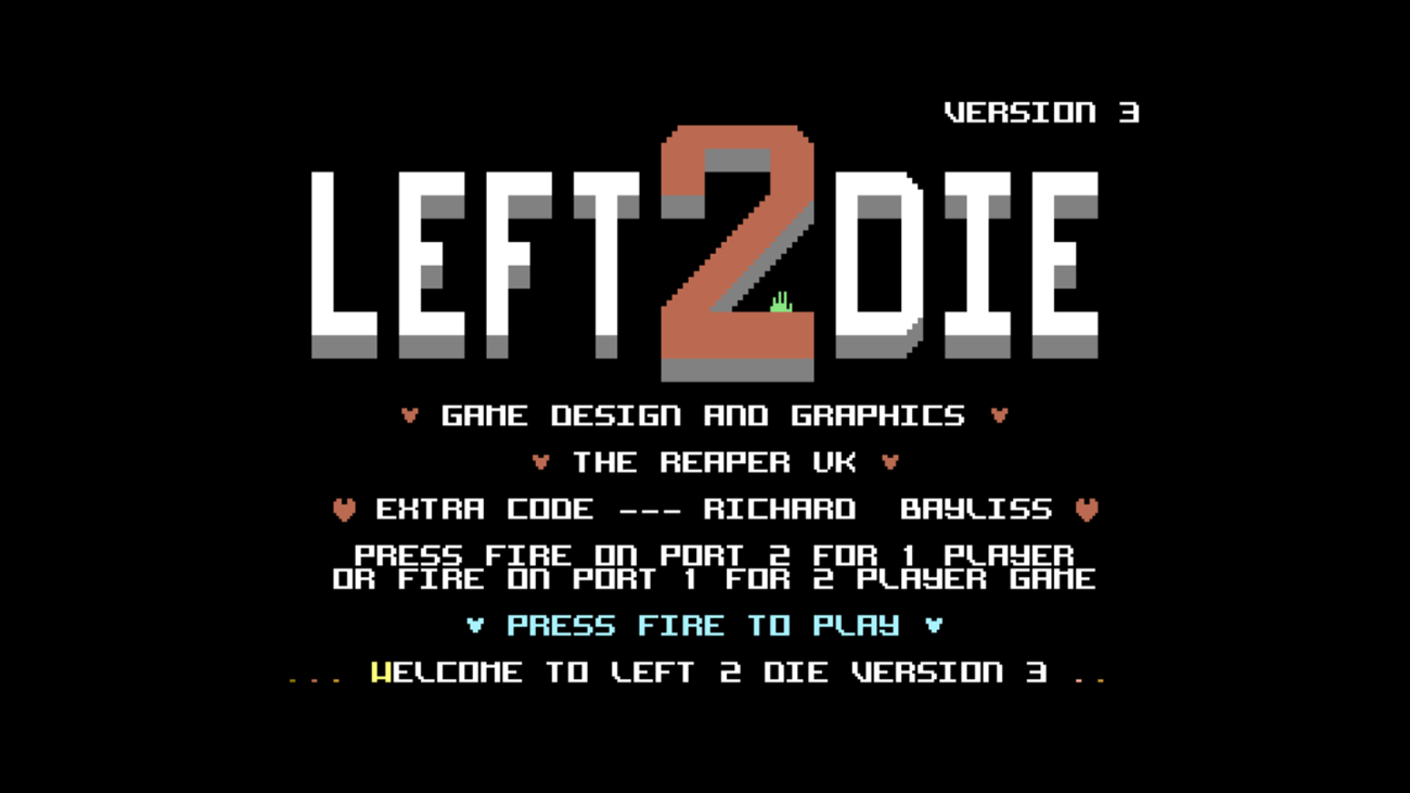 Games like Left 2 Die (C64)