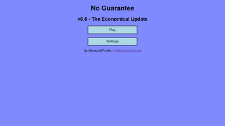 No Guarantee Image