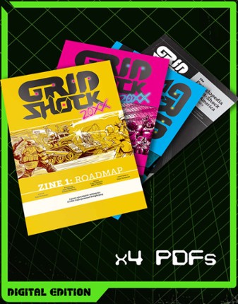 GRIDSHOCK 20XX 4-zine set Image