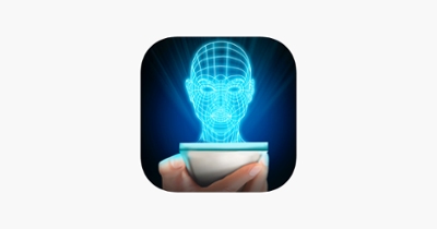 Hologram Human Head 3D Prank Image