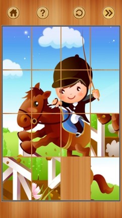 Kids Slide Puzzle - Trò Chơi Ghép Hình Cute Cho Bé screenshot